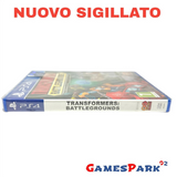 Transformers Battlegrounds PS4 Playstation 4 NUOVO SIGILLATO