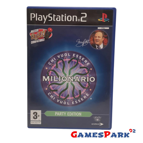 Chi Vuol Essere Milionario Party Edition PS2 Playstation 2 USATO