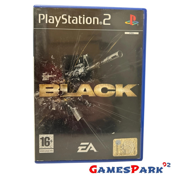 Black PS2 Playstation 2 USATO