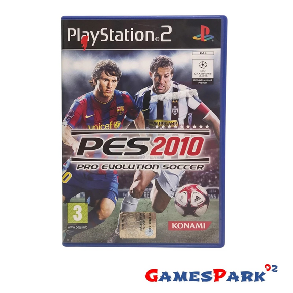 PES Pro Evolution Soccer 2010 PS2 Playstation 2 USATO