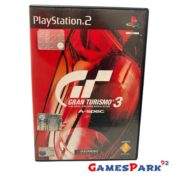 Gran Turismo 3 A-spec PS2 Playstation USATO