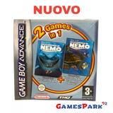 2 Games in 1 Alla Ricerca di Nemo Alla Ricerca di Nemo L’Avventura Game Boy Advance GBA NUOVO