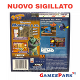 2 in 1 Disney Pixar Monsters & Co. Alla Ricerca di Nemo Game Boy Advance GBA NUOVO SIGILLATO