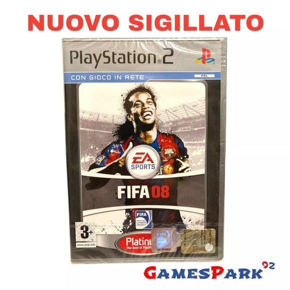 FIFA 08 PS2 PlayStation 2 NUOVO SIGILLATO