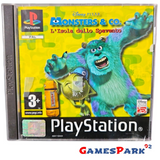 Disney Pixar Monsters & co l'Isola dello Spavento PS1 Playstation 1 USATO