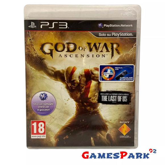 God of War Ascension PS3 PlayStation 3 USATO