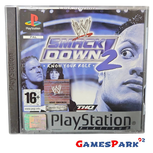 Smackdown 2 PS1 Playstation 1 USATO