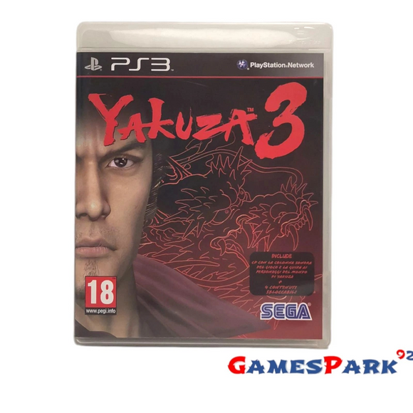 Yakuza 3 PS3 Playstation 3 USATO