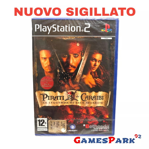 Pirati dei Caraibi La Leggenda di Jack Sparrow PS2 PlayStation 2 NUOVO SIGILLATO