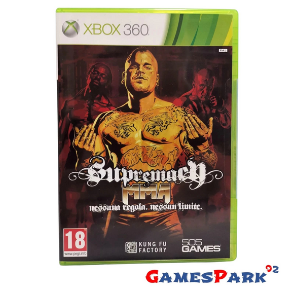 Supremacy MMA Xbox 360 USATO