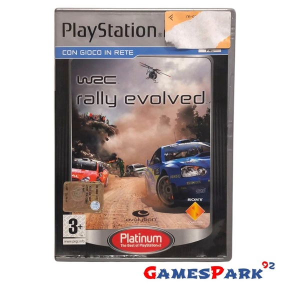WRC Rally Evolved PS2 Playstation 2 USATO