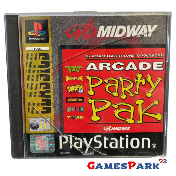 Arcade Party Pak PS1 Playstation 1 USATO