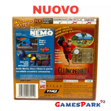 2 in 1 Disney Alla Ricerca di Nemo Gli Incredibili Game Boy Advance GBA NUOVO