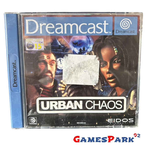 Urban Chaos Dreamcast Sega USATO