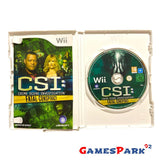 CSI CRIME SCENE INVESTIGATION COSPIRAZIONE FATALE WII NINTENDO USATO