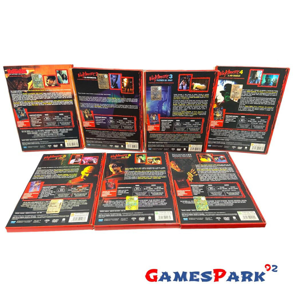NIGHTMARE COFANETTO 7 DVD USATO FILM COLLECTION – GamesPark92