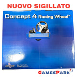 Volante Concept 4 Racing Wheel PS1 PlayStation 1 NUOVO ACCESSORI