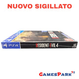 Resident Evil 4 Steelbook PS4 Playstation 4 NUOVO SIGILLATO