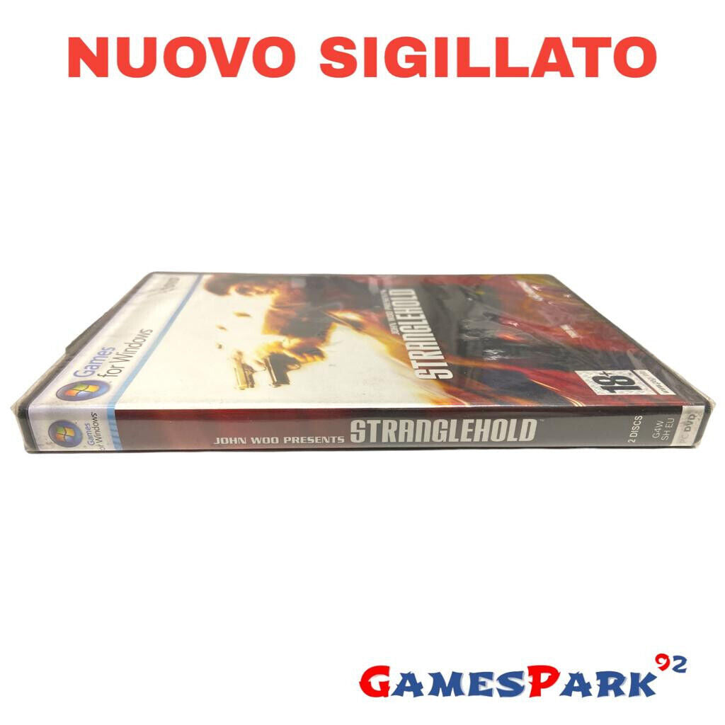 JOHN WOO PRESENTS STRANGLEHOLD PC COMPUTER NUOVO SIGILLATO – GamesPark92