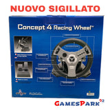 Volante Concept 4 Racing Wheel PS1 PlayStation 1 NUOVO ACCESSORI