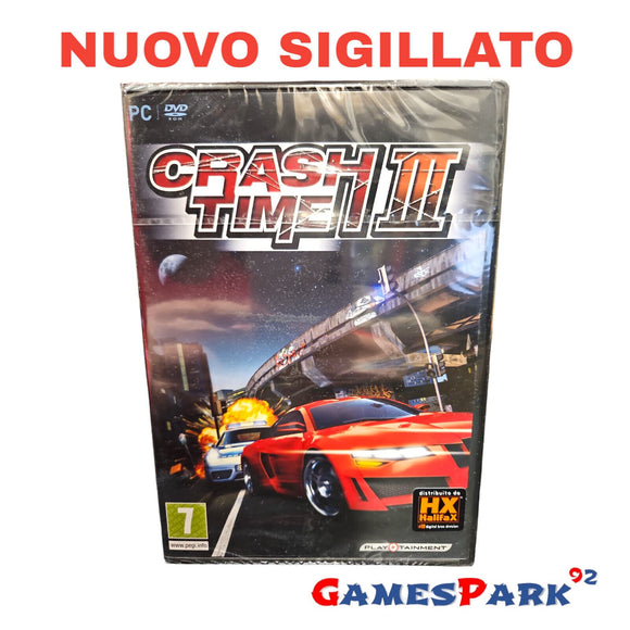 Crash Time 3 III PC NUOVO SIGILLATO