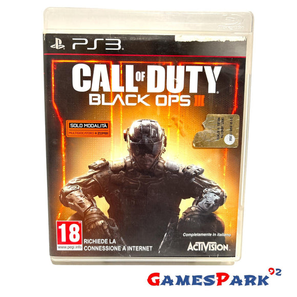 Call of Duty Black Ops III 3 PS3 PlayStation 3 USATO