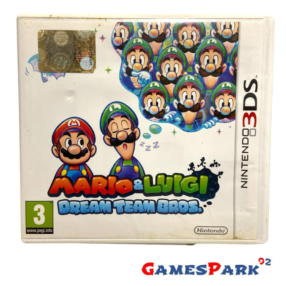 Mario & Luigi Dream Team Bros 3DS Nintendo USATO