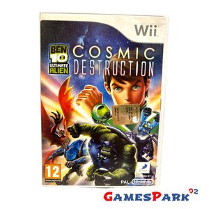 Ben 10 Ultimate Alien Cosmic Destruction Wii Nintendo USATO