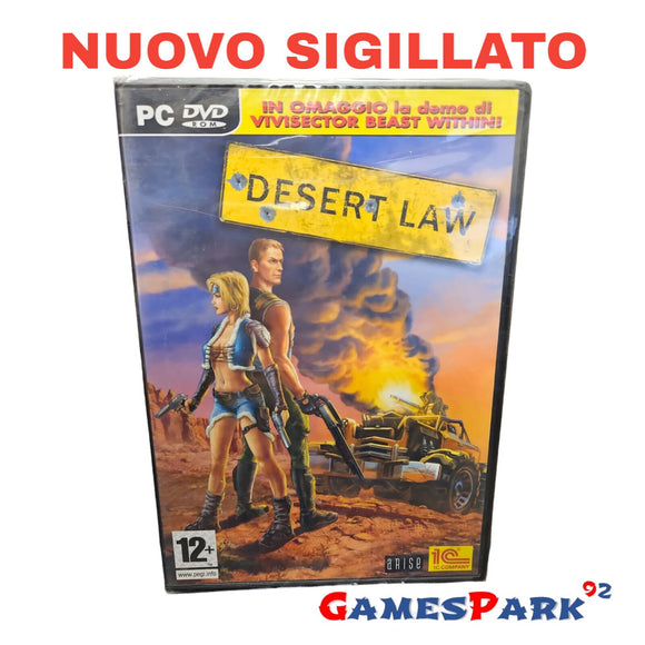 Desert Law PC NUOVO SIGILLATO