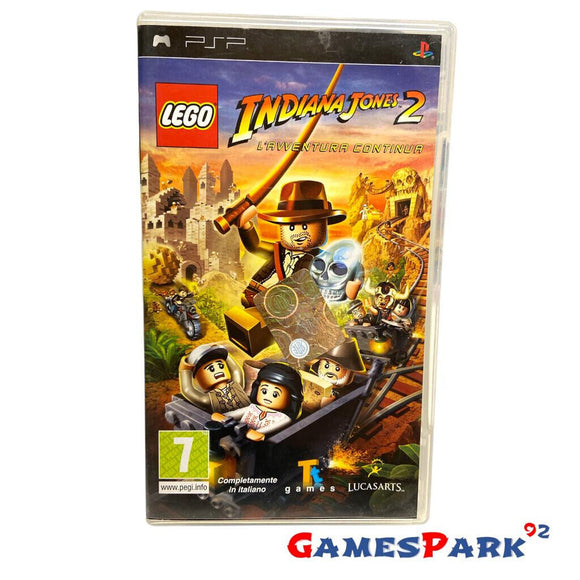 LEGO INDIANA JONES 2 L’AVVENTURA CONTINUA PSP PLAYSTATION USATO