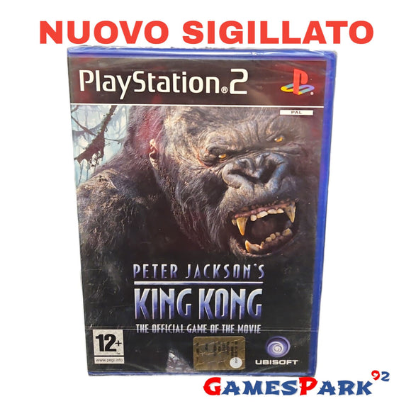 Peter Jackson's King Kong the Official Game of the Movie PS2 Playstation 2 NUOVO SIGILLATO