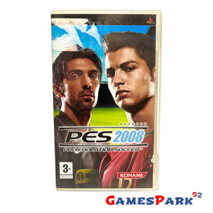 Pro Evolution Soccer PES 2008 PSP PlayStation USATO