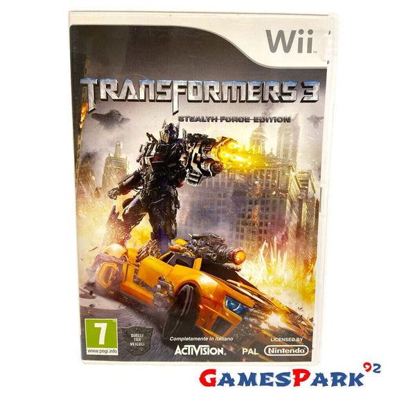 Transformers 3 Stealth Force Edition WII Nintendo USATO