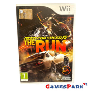 NEED FOR SPEED THE RUN WII NINTENDO USATO