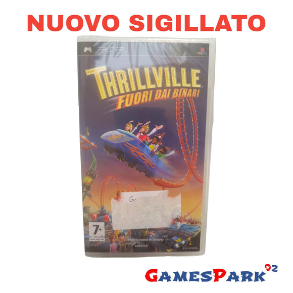 THRILLVILLE FUORI DAI BINARI PSP PLAYSTATION NUOVO SIGILLATO