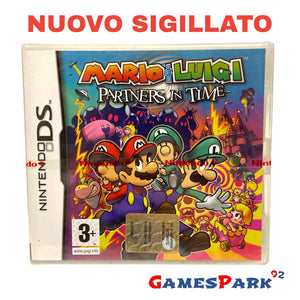 MARIO & LUIGI PARTNERS IN TIME NINTENDO DS NUOVO SIGILLATO