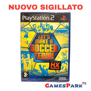 Let’s Make a Soccer Team PS2 PlayStation 2 NUOVO SIGILLATO