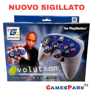 Controller Evolution Motion Sensitive Control Pad PS1 PlayStation 1 NUOVO ACCESSORI