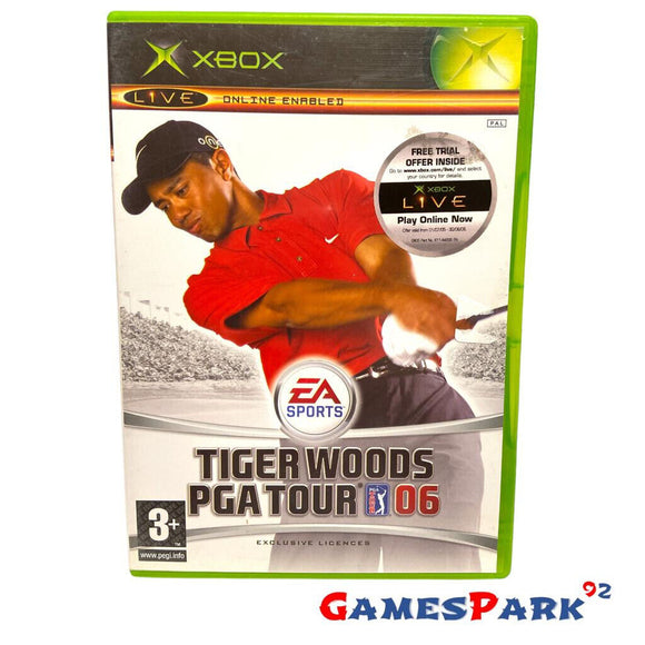 TIGER WOODS PGA TOUR 06 XBOX USATO