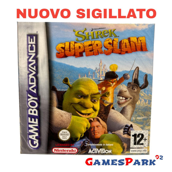 Shrek Super Slam Game Boy Advance GBA NUOVO SIGILLATO