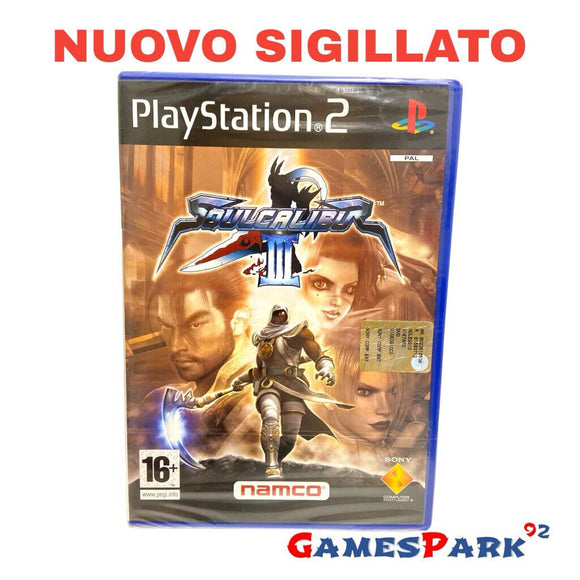 Soulcalibur III 3 PS2 PlayStation 2 NUOVO SIGILLATO