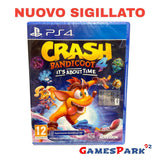 CRASH BANDICOOT 4 IT’S ABOUT TIME PS4 PLAYSTATION 4 NUOVO SIGILLATO