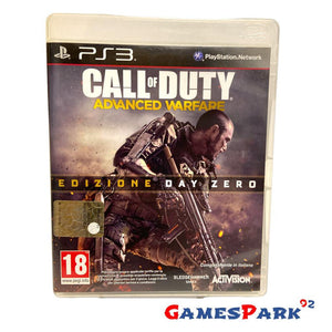 CALL OF DUTY ADVANCED WARFARE EDIZIONE DAY ZERO PS3 PLAYSTATION 3 USATO