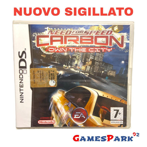 NEED FOR SPEED CARBON OWN THE CITY DS NINTENDO NUOVO SIGILLATO