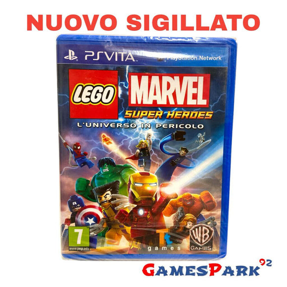 Lego Marvel Super Heroes PSVITA PlayStation NUOVO SIGILLATO