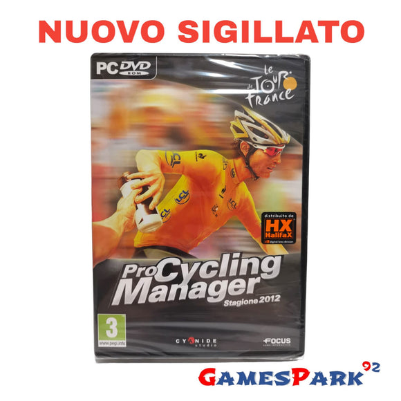 Pro Cycling Manager 2012 PC Computer NUOVO SIGILLATO