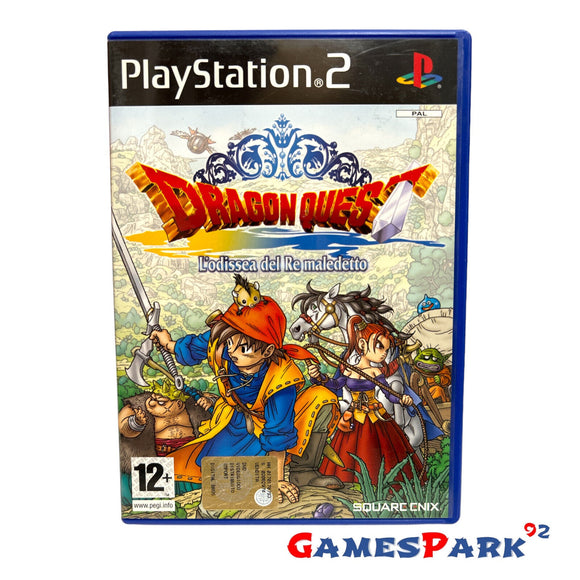 Dragon Quest L’Odissea del Re Maledetto PS2 PlayStation 2 USATO