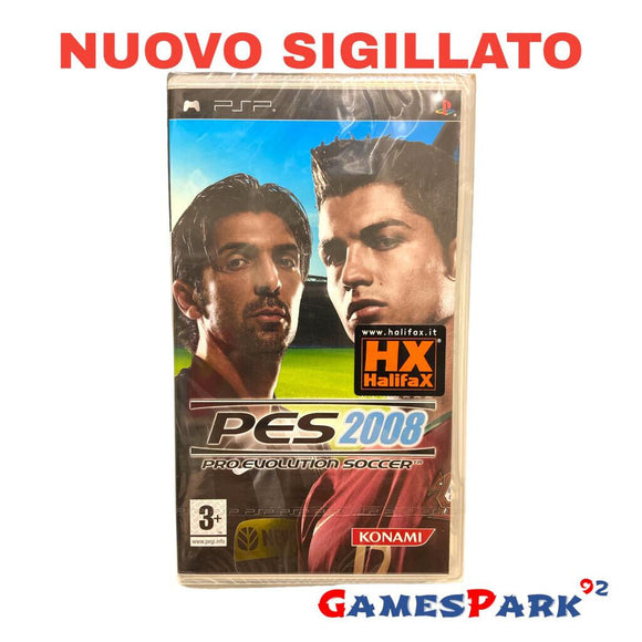 PRO EVOLUTION SOCCER PES 2008 PLAYSTATION NUOVO SIGILLATO