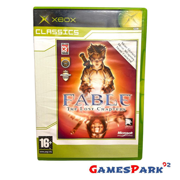 FABLE THE LOST CHAPTERS XBOX USATO