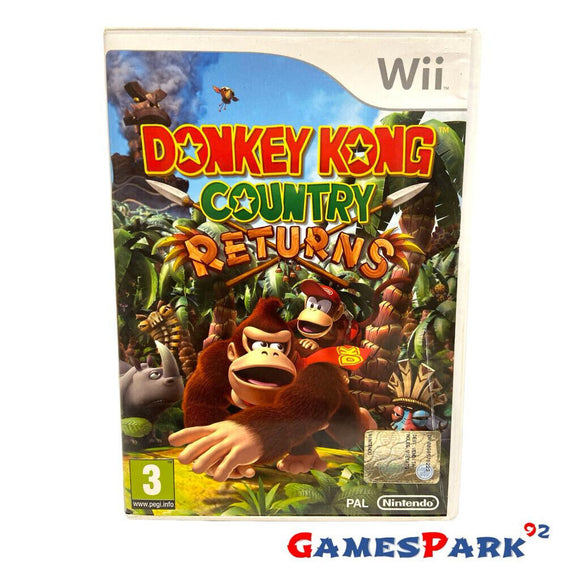 DONKEY KONG COUNTRY RETURNS WII NINTENDO USATO